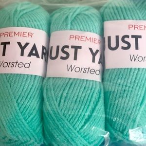 Premier Just Yarn Aqua 12 Skeins